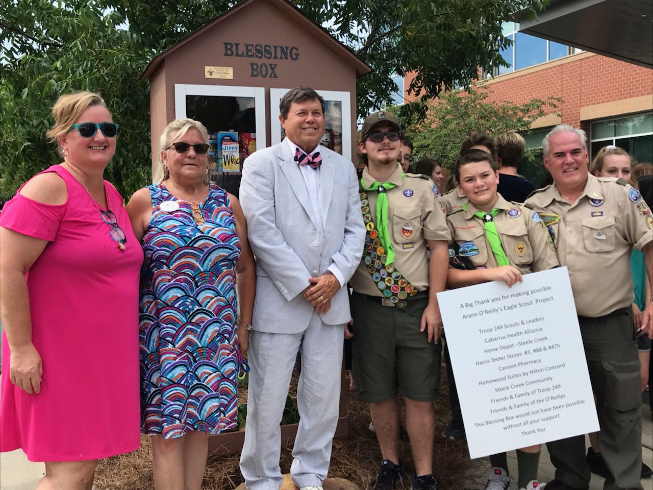 Blessing Box at Cabarrus Health Alliance